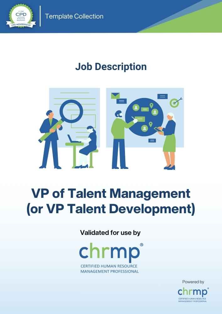 VP of Talent Management (or VP Talent Development)