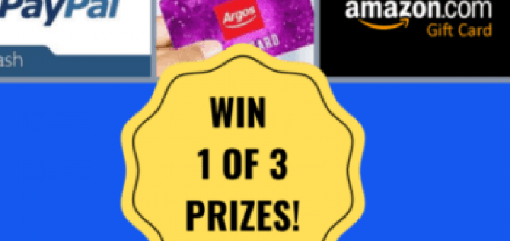 win 1 of 3 prizes