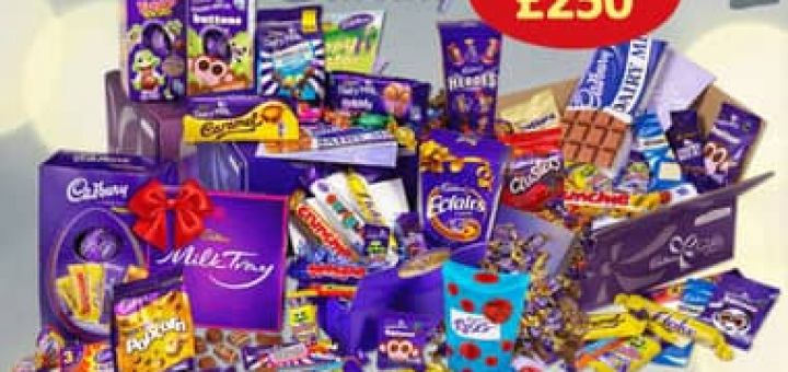 win a xmas cadburys hamper