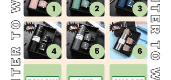 WIN A THERMAL FLASK GIFTSET