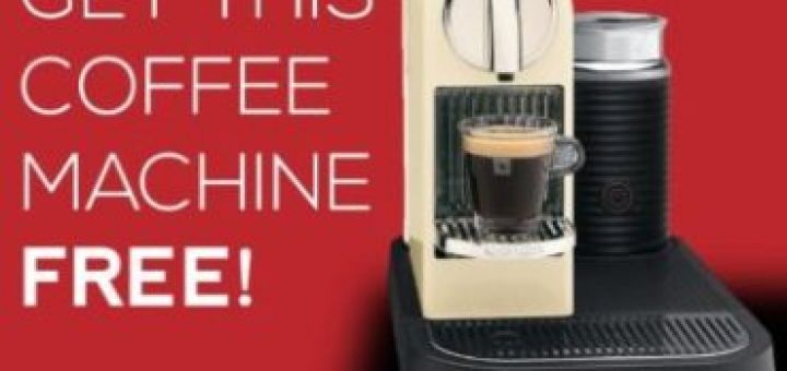 win free nespresso magimix coffee machine