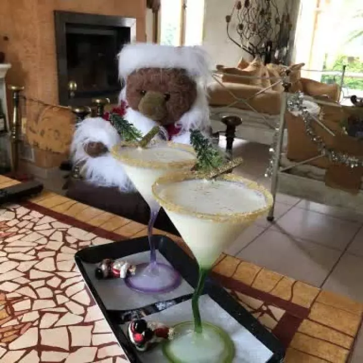 White Christmas Martini