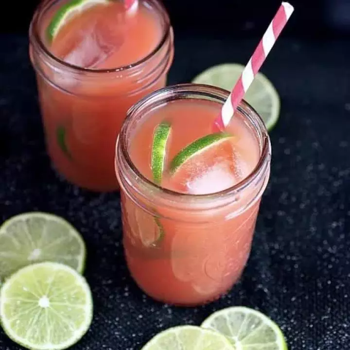 Guava Lime Rum Cooler