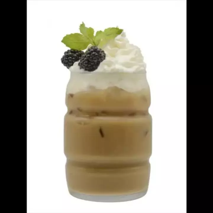 Violet Blackberry Iced Coffee