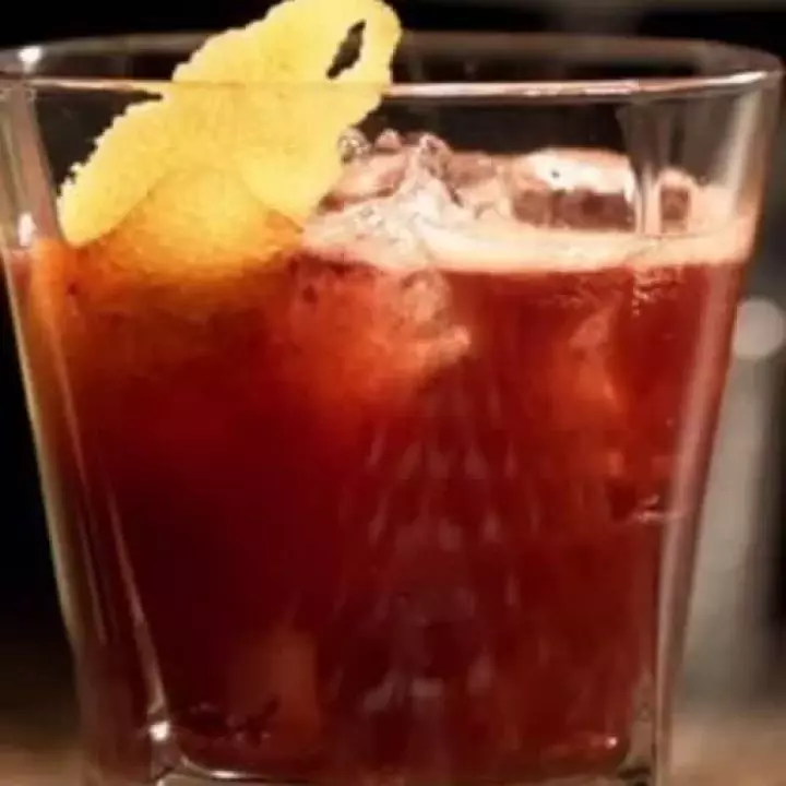 cognac bramble