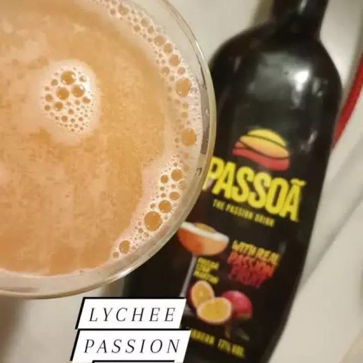 Lychee passion fruit Martini