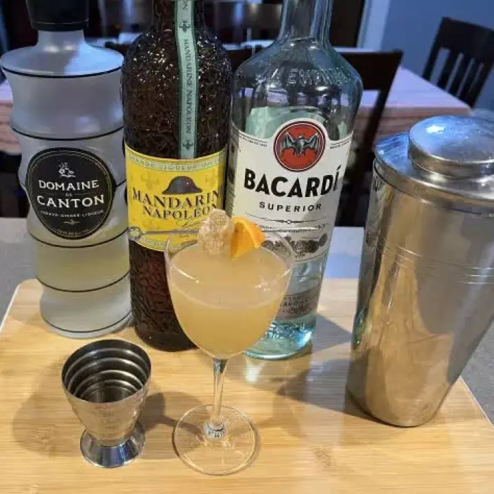 Mandarine Ginger Sour
