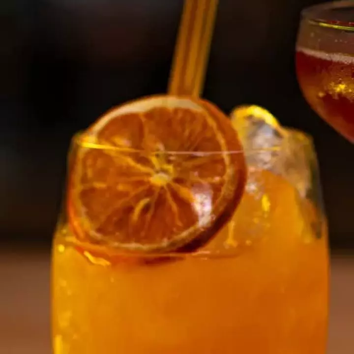 Pumpkin Rum Old Fashioned