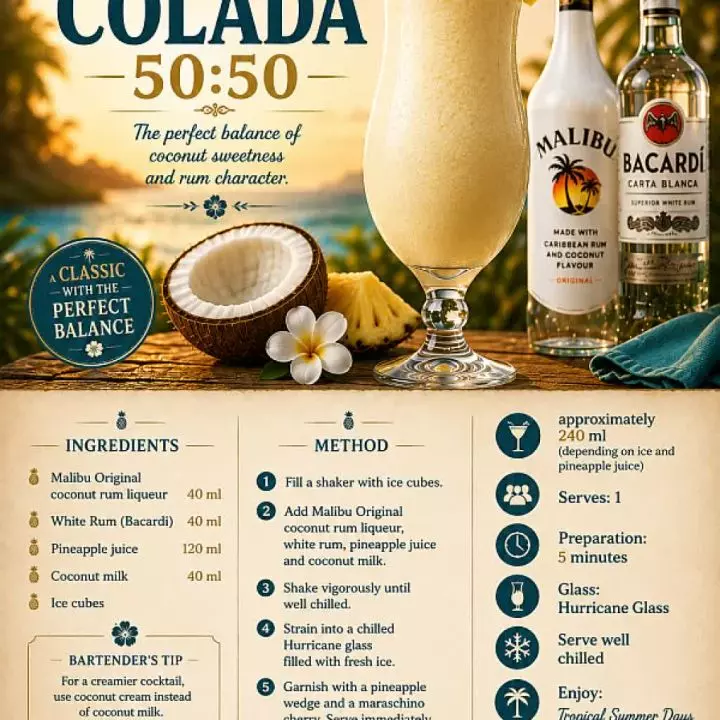 Pina colada 50/50 235 ml