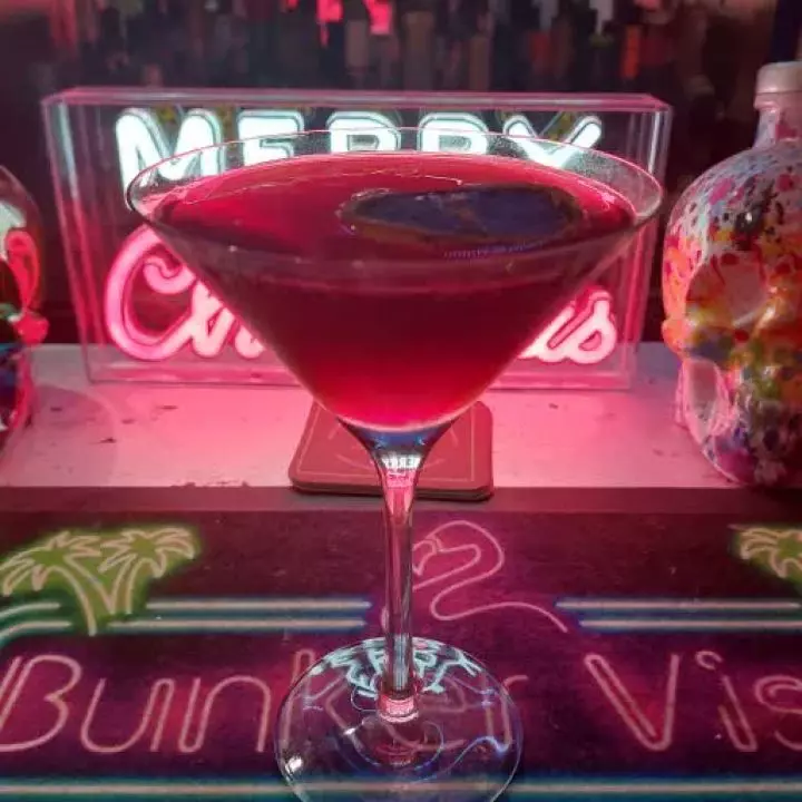 Cherry Brandy Fuitini
