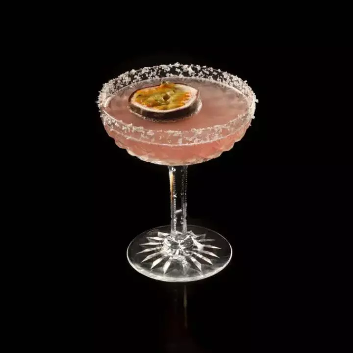 Pink Passion Fruit Margarita