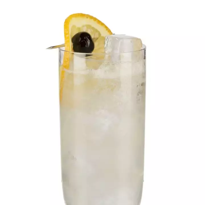 Tom Collins (no added sugar & low-calorie)