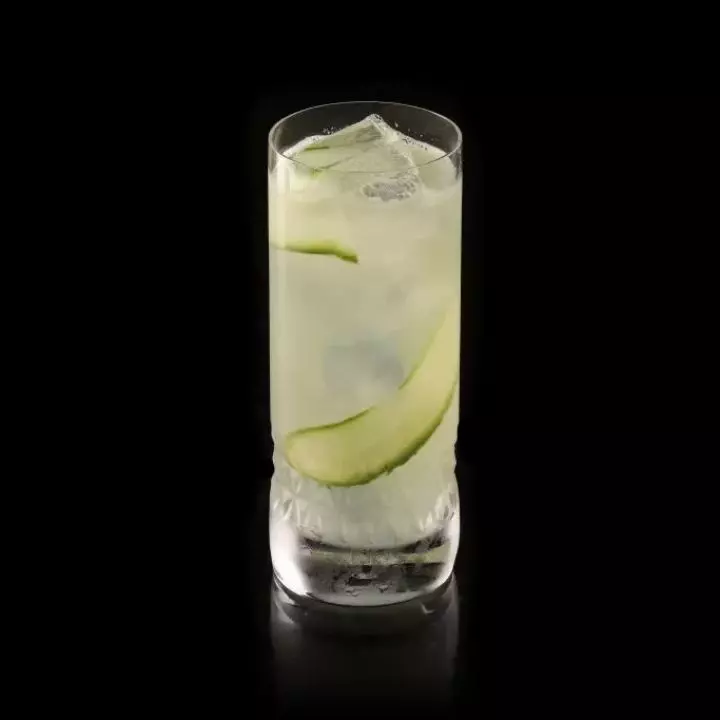 Cucumber Rum Collins