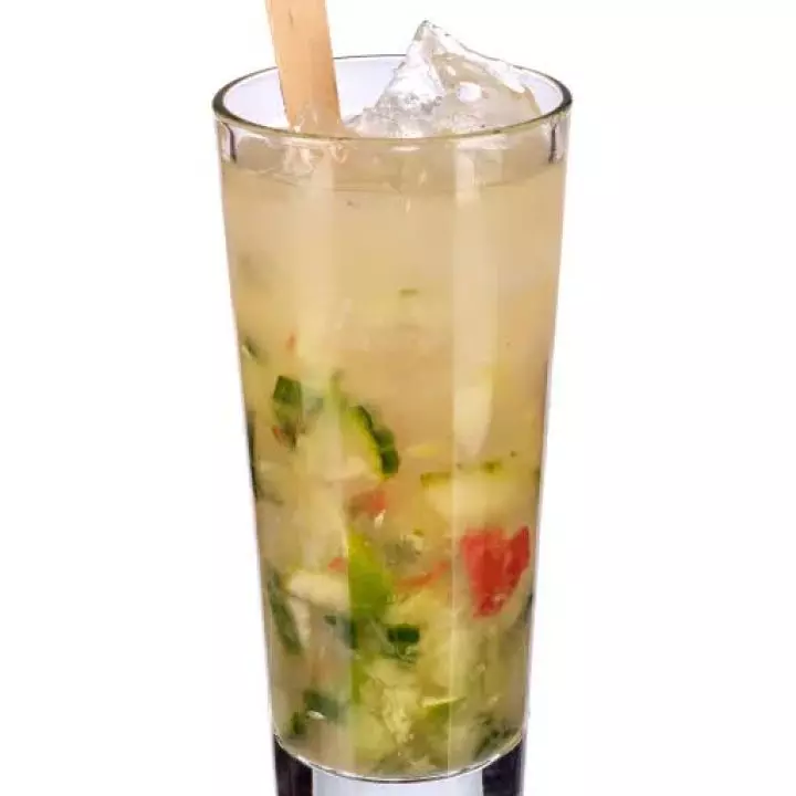 Cucumber Jalapeño Caipirinha