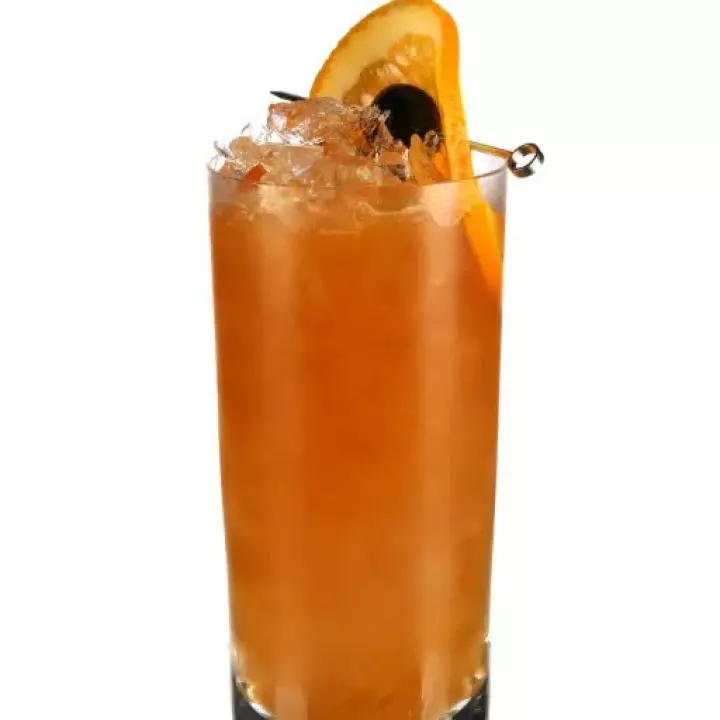 Black Rum Swizzle