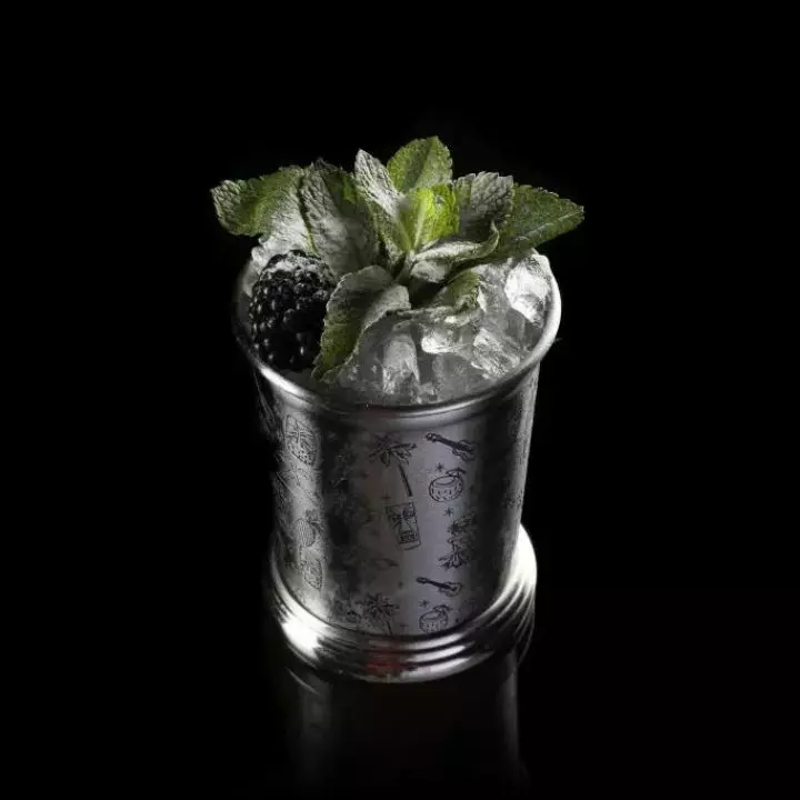 Blackberry Mint Margarita Julep