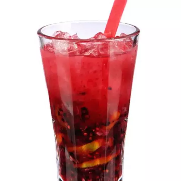 Blackberry Agave Caipirinha