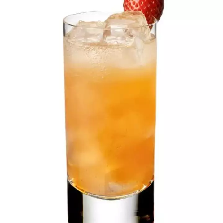 Crushed Strawberry Fizz