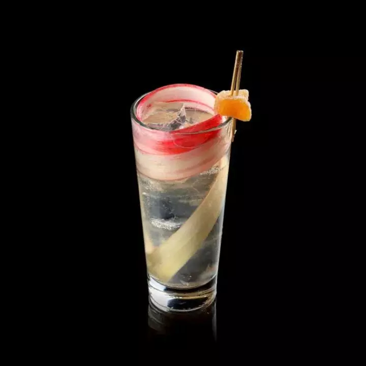 Rhubarb & Ginger Highball