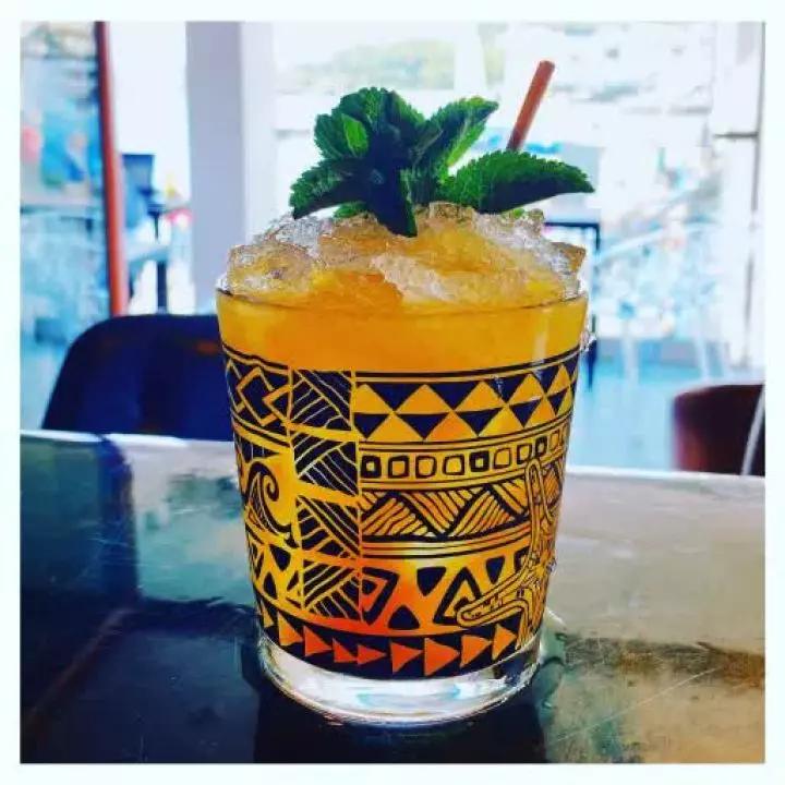 Sesame Mai Tai