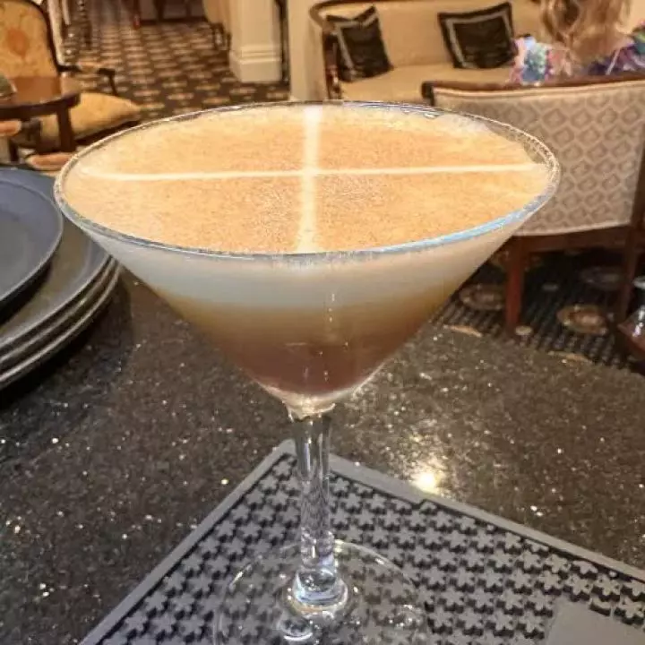 Hot Cross Bun Martini