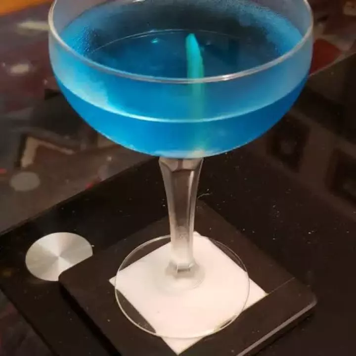 Blue Bayou Martini