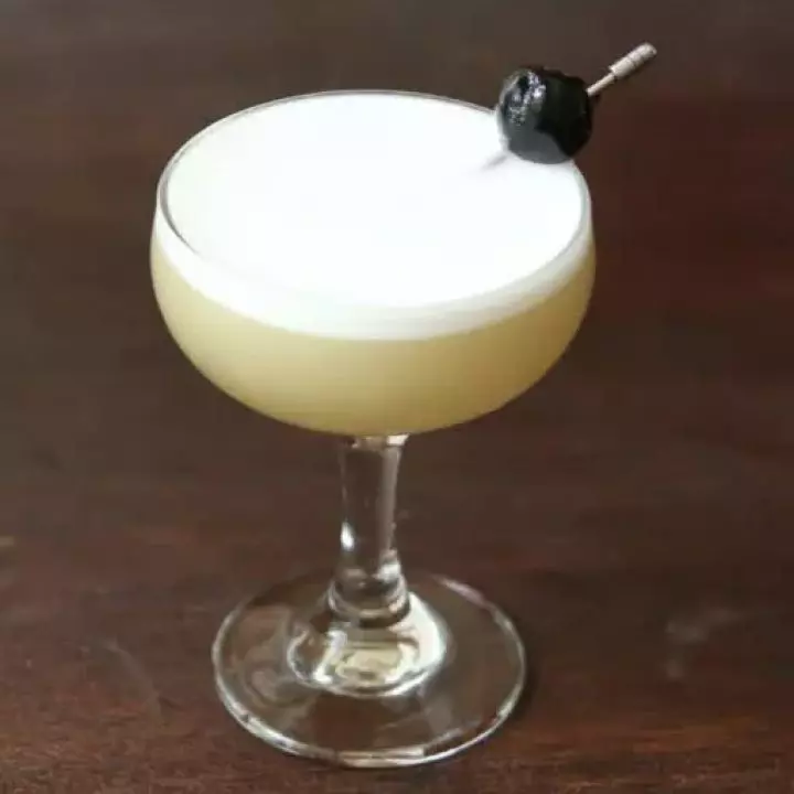 Banana Cognac Sour