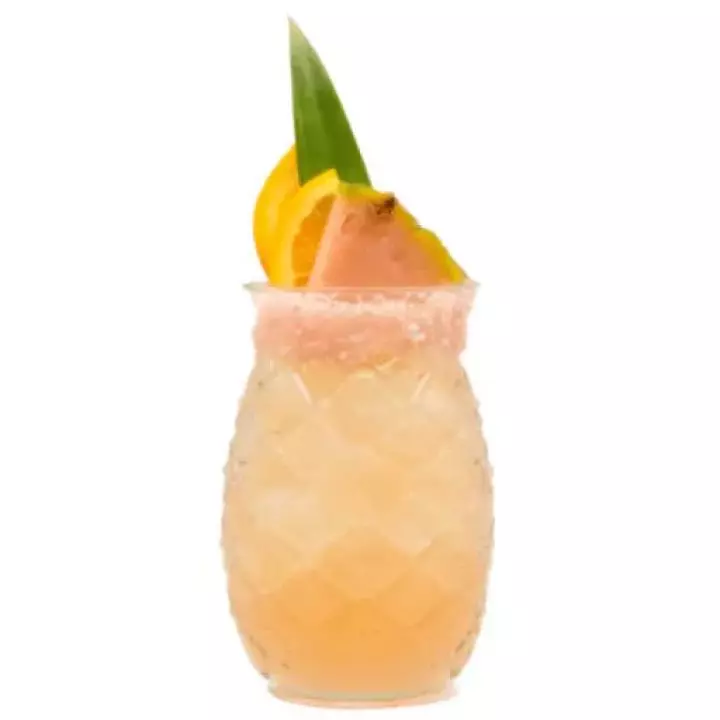Pink Pineapple Juice Margarita