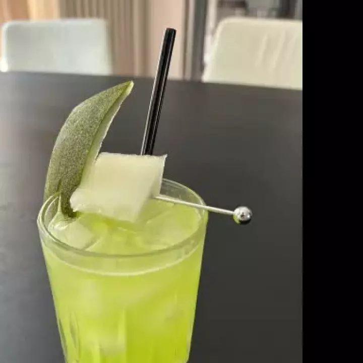 Lime-Kissed Melon Mule