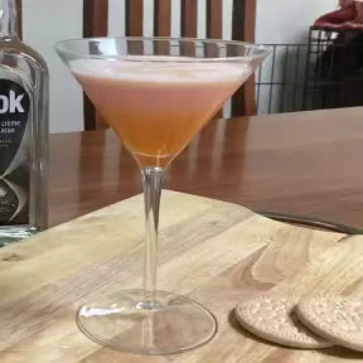 Passionfruit Cheesecake Martini