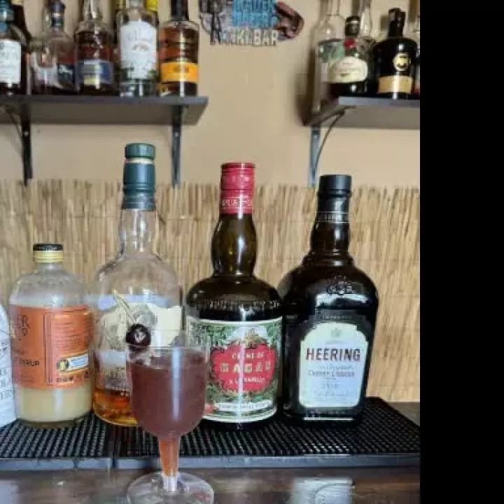 Chocolate Cherry Manhattan