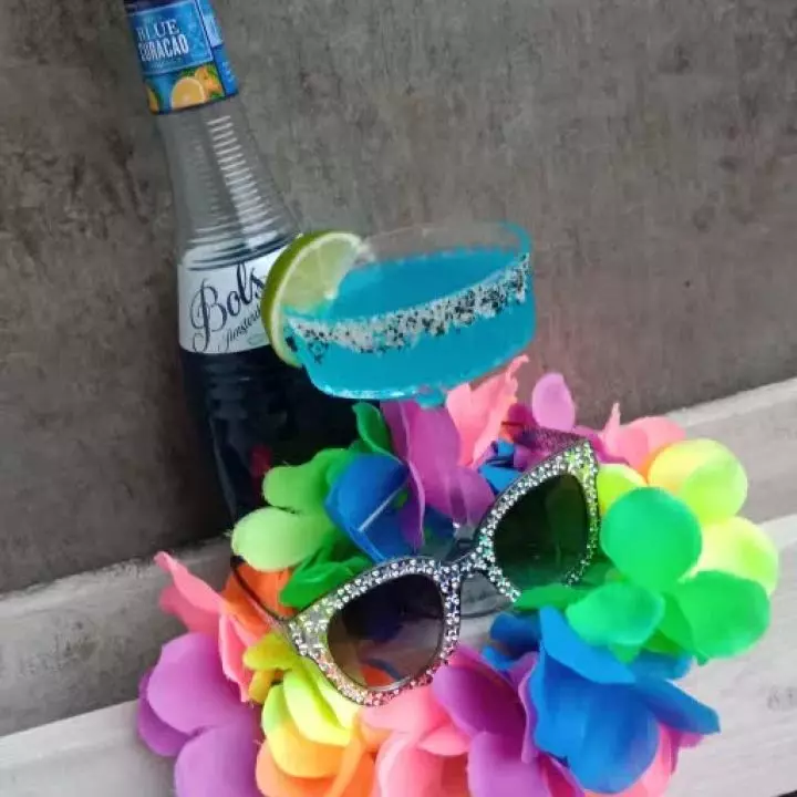 Blue Hawaiian Margarita