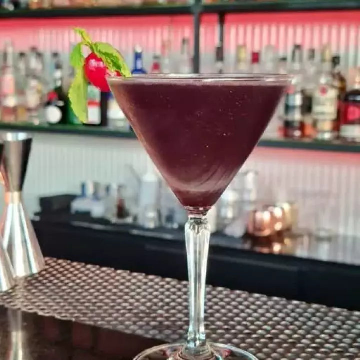 Purple Disco Cocktail