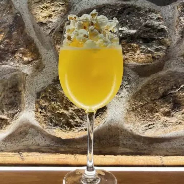 Popcorn Star martini