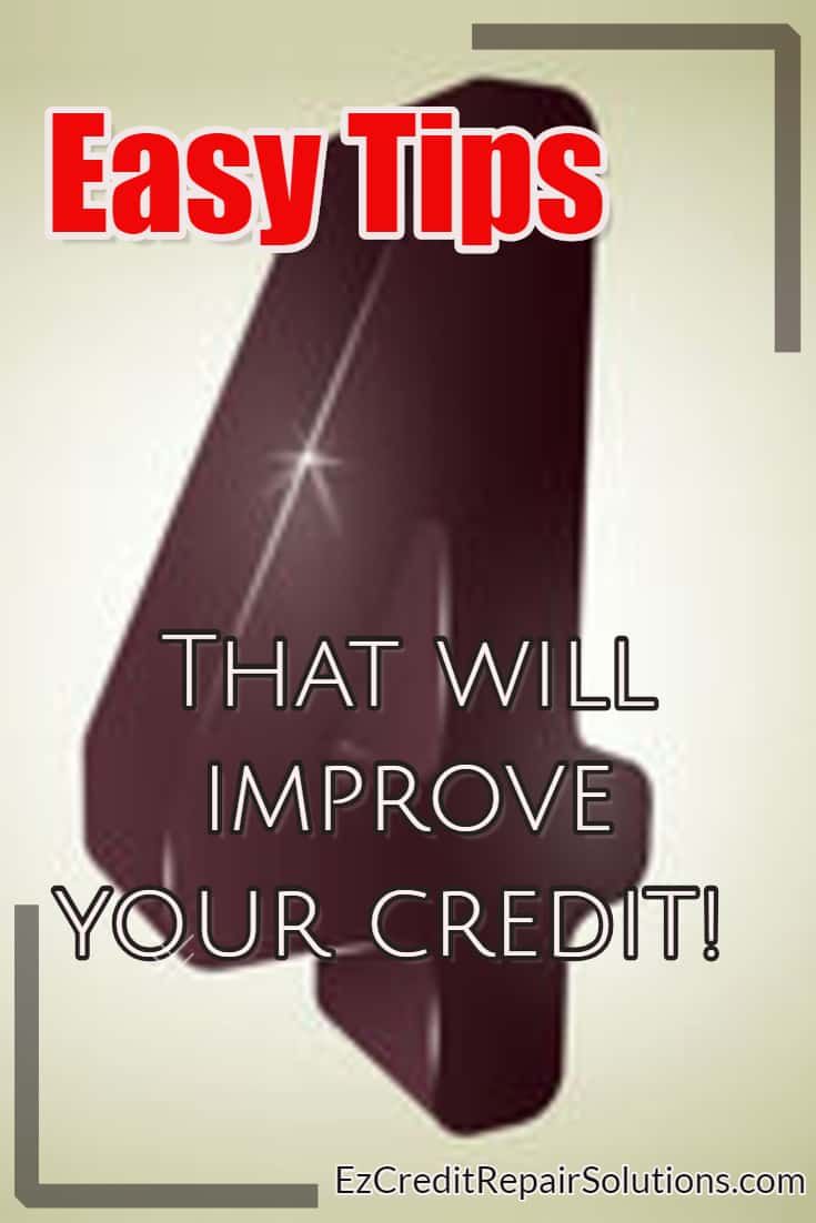 Credit repair isn't rocket science. And many people can fix their credit on their own with the right tools and organization. This article goes over 4 simple things you can start doing today to improve your credit sore.