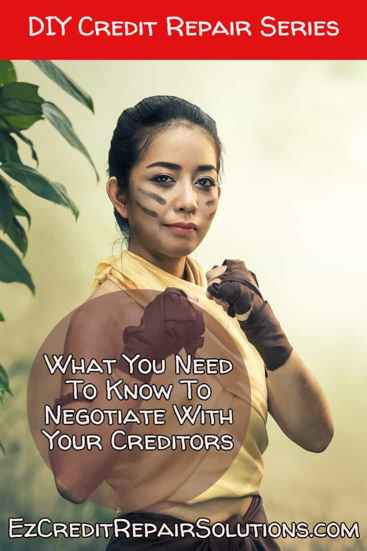 Get ready for battle! Tips you need to know to start negotiating your debt with your creditors!