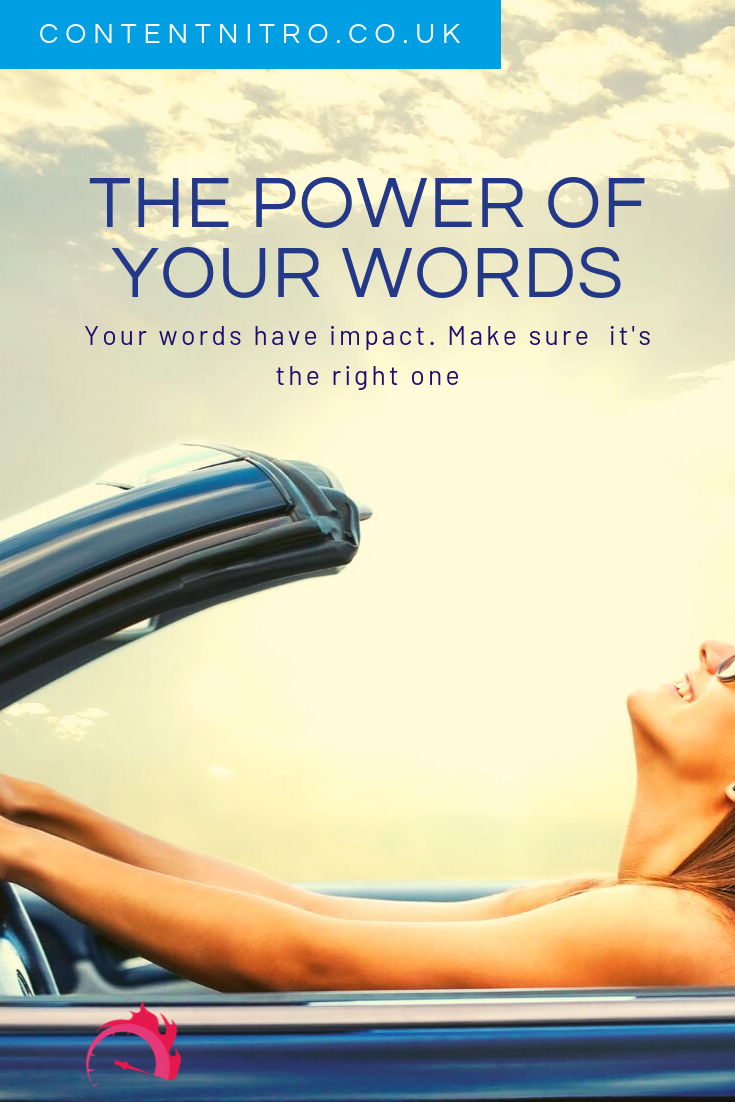 Content: The Power of Your Words via @saraharrow