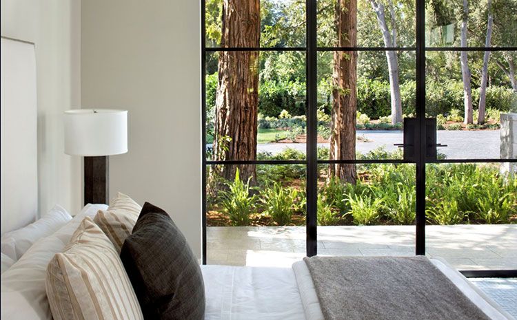 Mondian steel framed doors in private homes