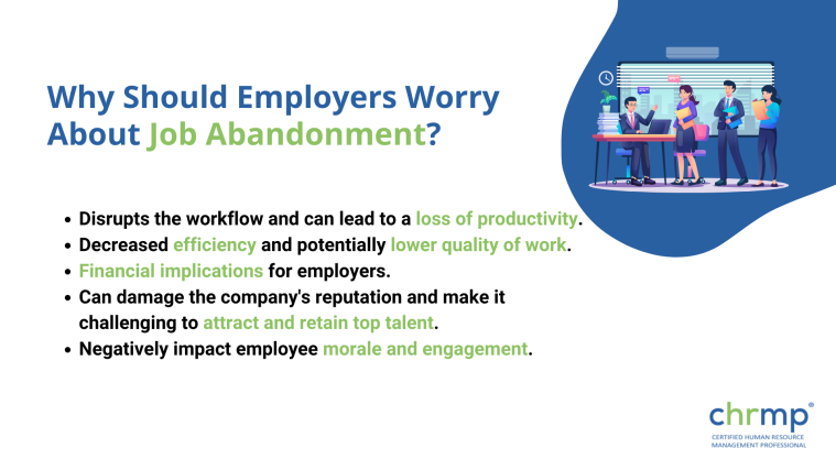 Why should employers worry about job abandonment?