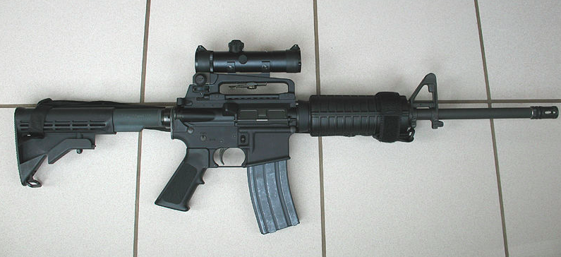 AR-15. Photo from Wikimedia Commons. 