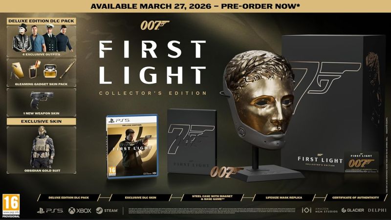 007 First Light Mask Collector’s Edition