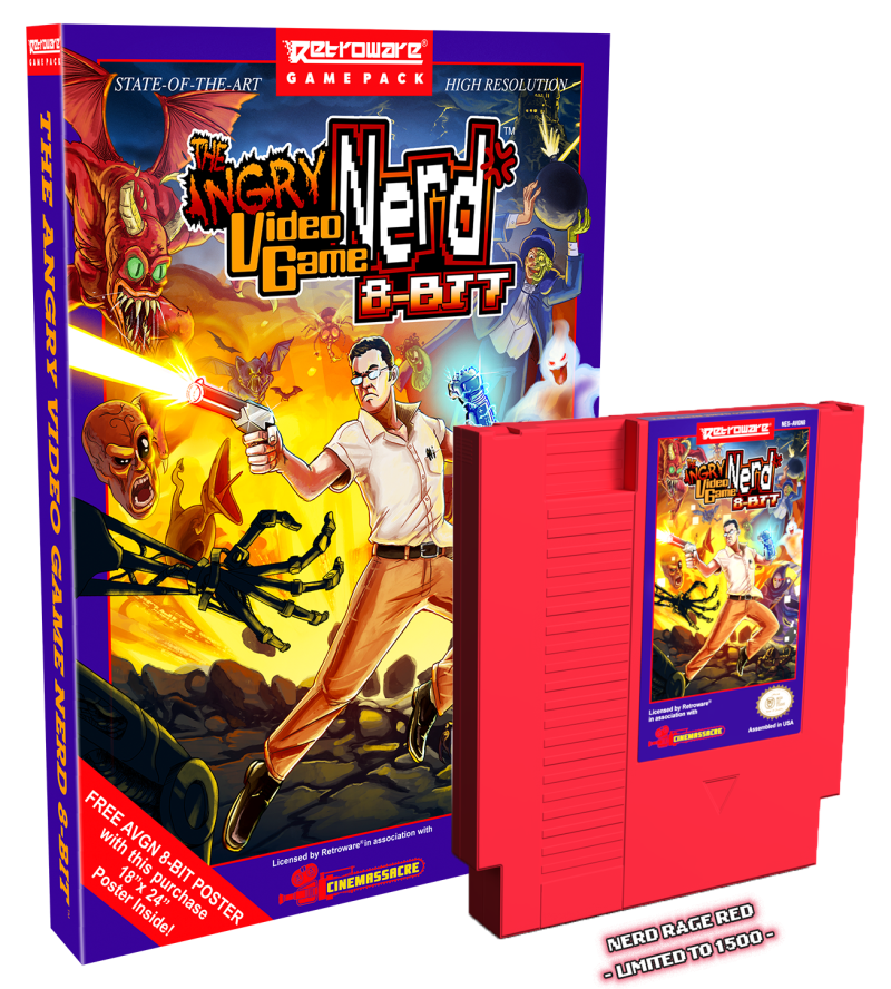Angry Video Game Nerd 8-bit Limited Edition (NES)
