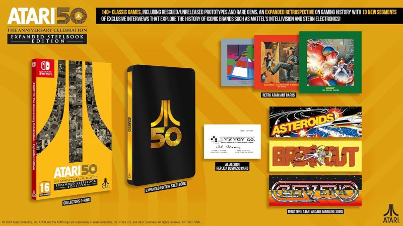 Atari 50: Expanded Steelbook Edition