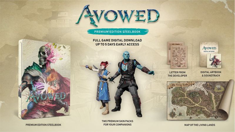 Avowed Premium Edition Steelbook