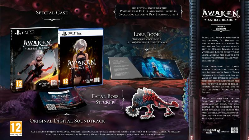 Awaken – Astral Blade Tania’s Edition
