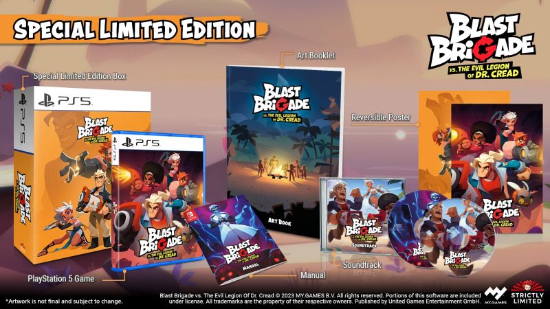 Blast Brigade vs. the Evil Legion of Dr. Cread Special Limited Edition (PlayStation 5)