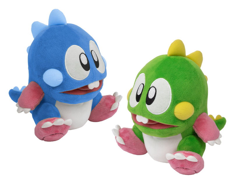 Bubble Bobble Limited Edition Plushie Bundle "Bob & Bub"
