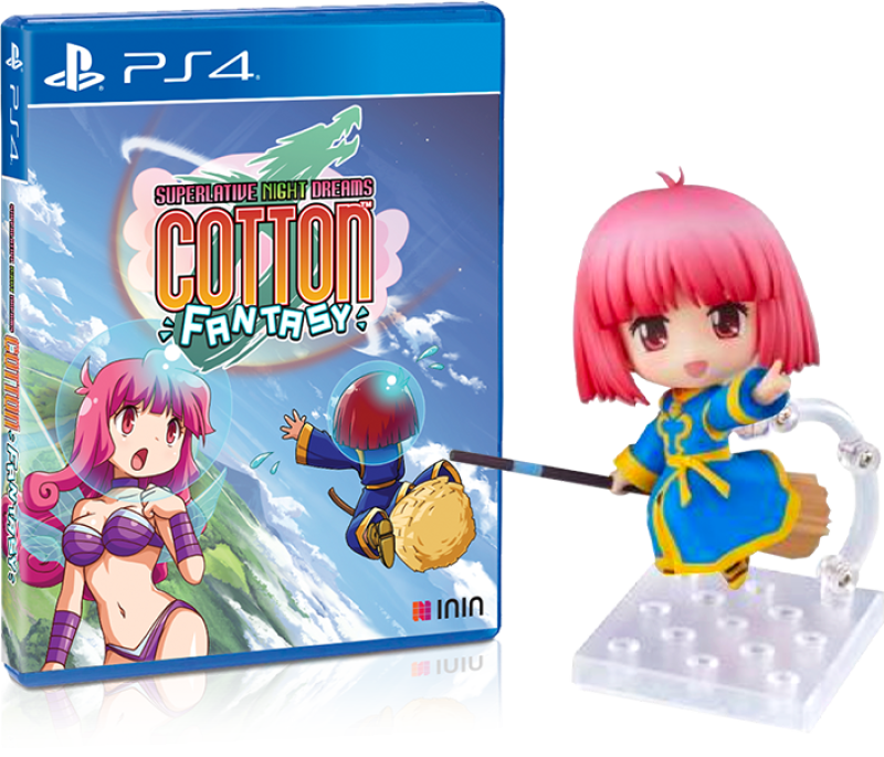 Cotton Fantasy Nendoroid LE Bundle (PS4)