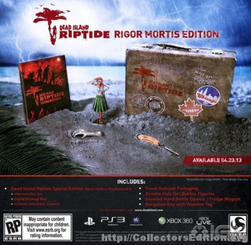 Dead Island Riptide Rigor Mortis Edition