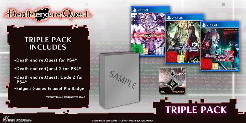 Death end re;Quest / Death end re;Quest 2 / Death end re;Quest: Code Z – Triple Pack